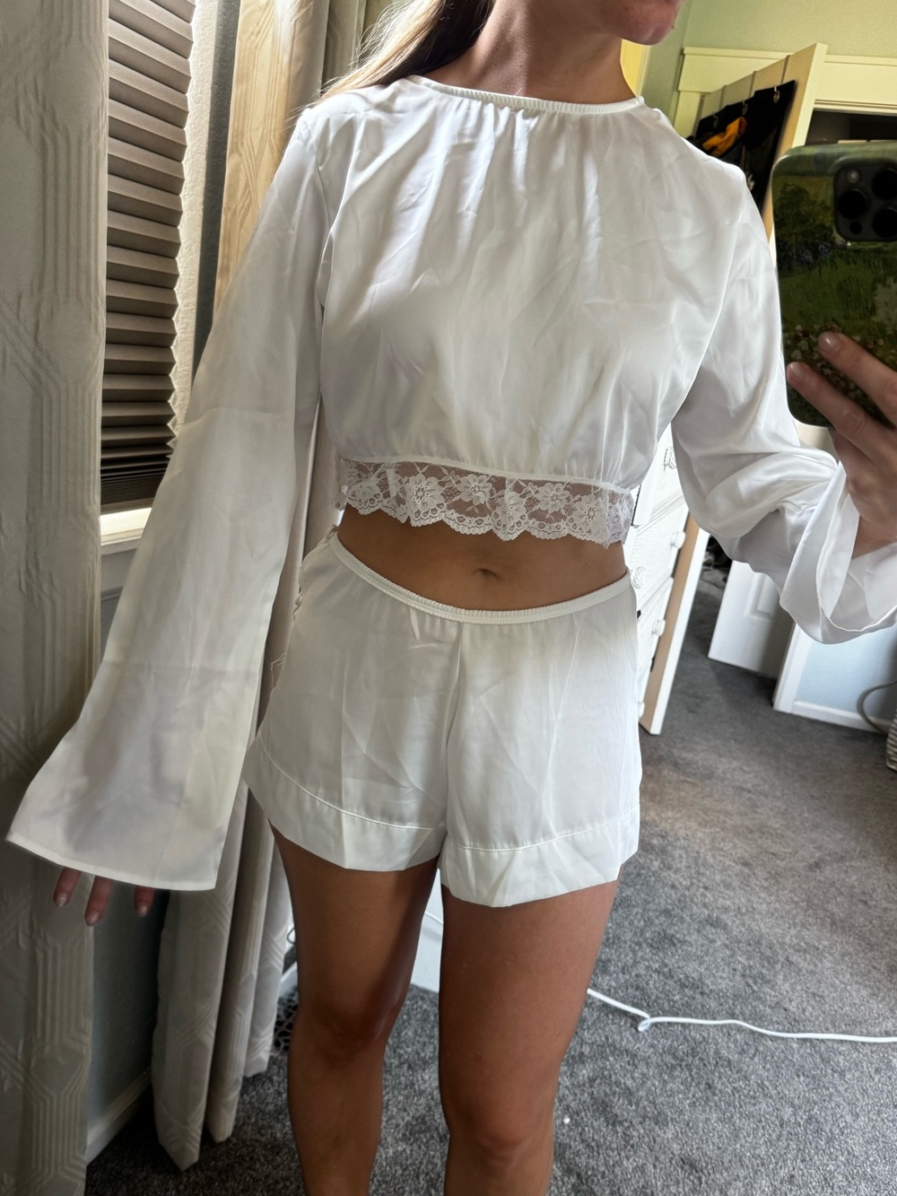 Kat the Label Arabella Blouse- Ivory